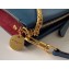 Givenchy Cross3 Bag in Grained Leather and Suede Blue/Burgundy 2020