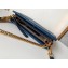 Givenchy Cross3 Bag in Grained Leather and Suede Blue/Burgundy 2020