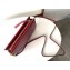 Givenchy Cross3 Bag in Grained Leather and Suede Burgundy 2020