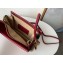 Givenchy Cross3 Bag in Grained Leather and Suede Burgundy 2020
