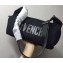 Givenchy Nylon Bum Bag 9626 Black/Gray Logo