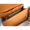 Givenchy Vintage Leather Shoulder Large Bag Brown