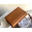 Givenchy Vintage Leather Shoulder Large Bag Brown
