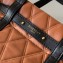 Givenchy Shopper Tote Backpack Bag in Diamond Quilted Leather Brown