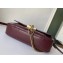 Givenchy Mini Pocket Bag in Diamond Quilted Leather Burgundy