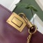 Givenchy Mini Pocket Bag in Diamond Quilted Leather Burgundy