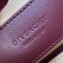 Givenchy Mini Pocket Bag in Diamond Quilted Leather Burgundy