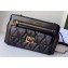 Givenchy Pocket Shoulder Bag in Diamond Quilted Leather Black