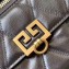 Givenchy Pocket Shoulder Bag in Diamond Quilted Leather Black