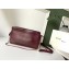 Givenchy Pocket Shoulder Bag in Diamond Quilted Leather Burgundy