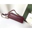 Givenchy Pocket Shoulder Bag in Diamond Quilted Leather Burgundy