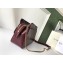 Givenchy Pocket Shoulder Bag in Diamond Quilted Leather Burgundy
