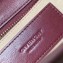 Givenchy Pocket Shoulder Bag in Diamond Quilted Leather Burgundy