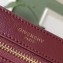 Givenchy Pocket Shoulder Bag in Diamond Quilted Leather Burgundy