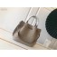 Louis Vuitton Mahina Leather Girolata Drawstring Bucket Bag M54403 Galet