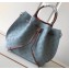 Louis Vuitton Mahina Leather Girolata Drawstring Bucket Bag M53154 Blue