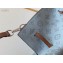 Louis Vuitton Mahina Leather Girolata Drawstring Bucket Bag M53154 Blue