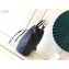 Louis Vuitton Mahina Leather Girolata Drawstring Bucket Bag Navy Blue