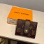 Louis Vuitton Monogram Canvas 12 Card Holder M61731 Amaranth