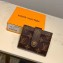 Louis Vuitton Monogram Canvas 12 Card Holder M61731 Black