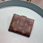 Louis Vuitton Monogram Canvas 12 Card Holder M61731 Black