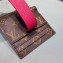 Louis Vuitton Monogram Canvas 12 Card Holder M61731 Fuchsia