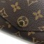 Louis Vuitton Monogram Canvas Sarah Wallet M60531 Brown
