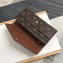 Louis Vuitton Monogram Canvas Sarah Wallet M60531 Brown