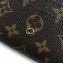 Louis Vuitton Monogram Canvas Sarah Wallet M60531 Brown