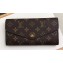 Louis Vuitton Monogram Canvas Sarah Wallet M62234 Fuchsia