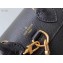Louis Vuitton Lockme Backpack Mini Bag M54573 Black/Gold