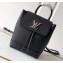Louis Vuitton Lockme Backpack Mini Bag M54573 Black/Silver