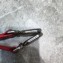 Balenciaga Hourglass XS Top Handle Bag Red/Silver