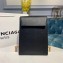 Balenciaga Logo Grained Calfskin Pouch Clutch Bag Black
