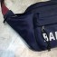 Balenciaga Wheel Logo Nylon Belt Pack Bag Navy Blue