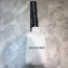 Balenciaga Logo Leather Shoulder Chest Bag White