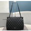 Balenciaga Quilting B. Shoulder Bag in Nappa Calfskin Black