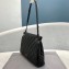 Balenciaga Quilting B. Shoulder Bag in Nappa Calfskin Black