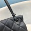 Balenciaga Quilting B. Shoulder Bag in Nappa Calfskin Black