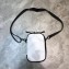 Balenciaga Explorer Crossbody Pouch Bag in Lambskin White