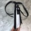Balenciaga Explorer Crossbody Pouch Bag in Lambskin White