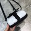 Balenciaga Explorer Crossbody Pouch Bag in Lambskin White
