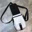 Balenciaga Explorer Crossbody Pouch Bag in Lambskin White