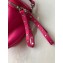 Balenciaga Logo Crossbody Bag with Canvas Strap Fuchsia