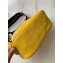 Balenciaga Logo Crossbody Bag with Canvas Strap Yellow