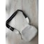 Balenciaga Logo Crossbody Bag with Canvas Strap White