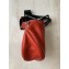 Balenciaga Logo Crossbody Bag with Canvas Strap Red