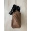 Balenciaga Logo Crossbody Bag with Canvas Strap Camel