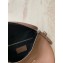 Balenciaga Logo Crossbody Bag with Canvas Strap Camel