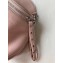 Balenciaga Logo Crossbody Bag with Canvas Strap Light Pink